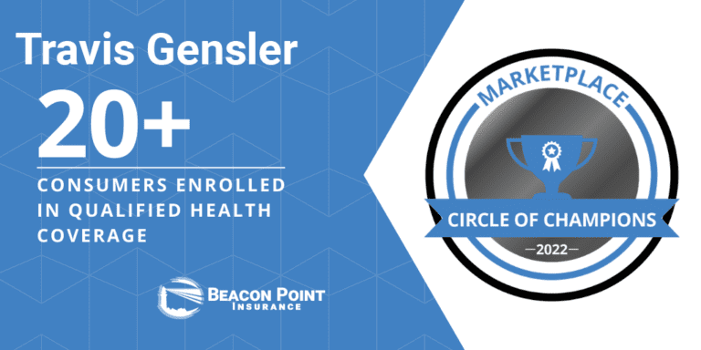 Travis Gensler of Beacon Point Insurance nationally recognized for helping consumers with qualified health coverage